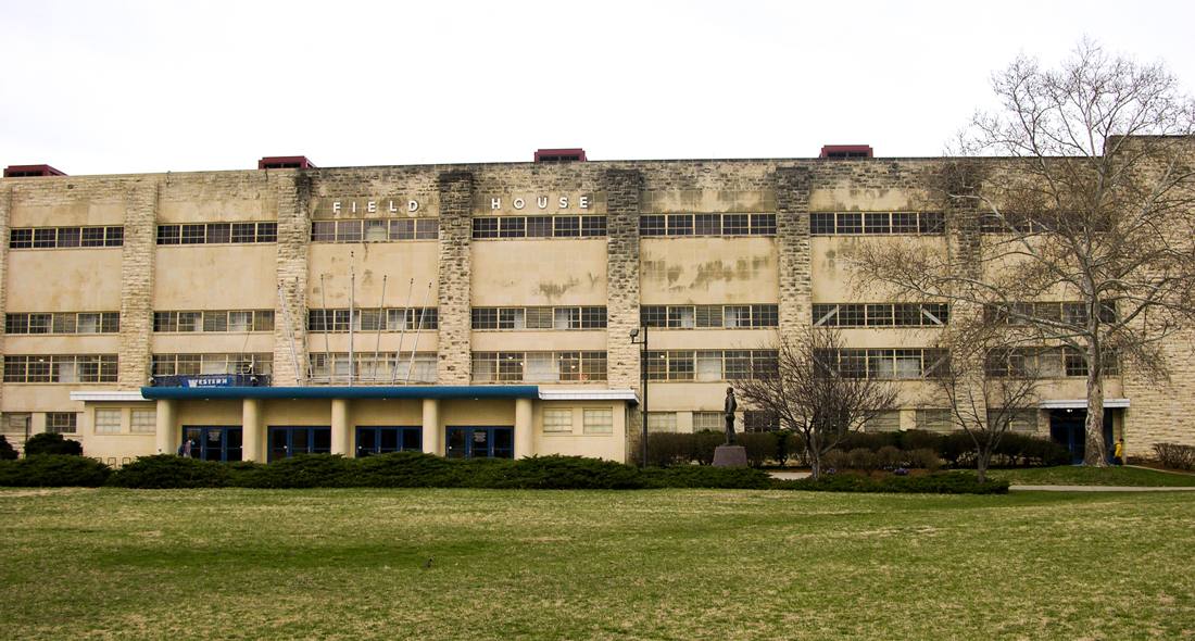 University of Kansas Allen Fieldhouse Western